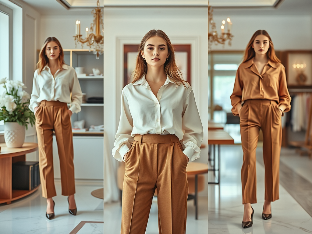 alibabatrans.ro | Asortarea pantalonilor maro cu bluze colorate: ghid practic